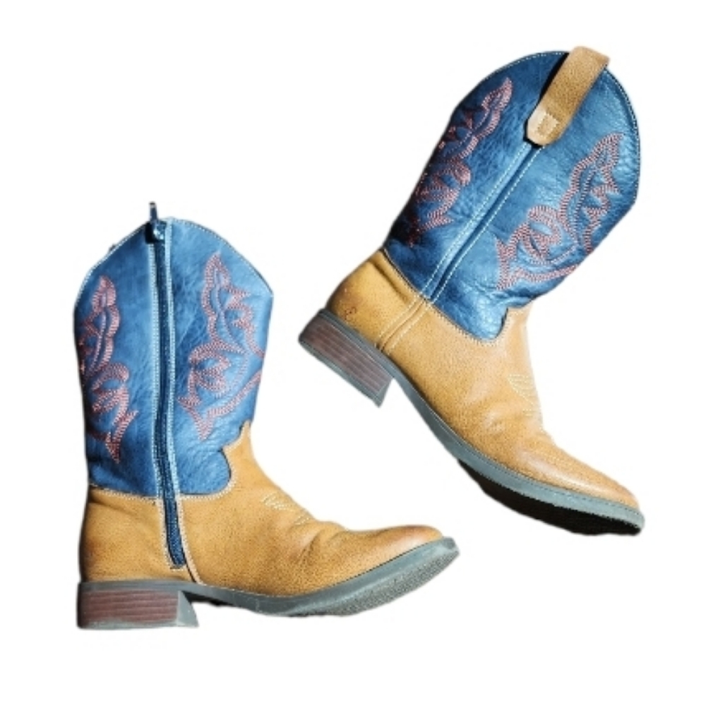 Kids western boots Frye & Co size 3